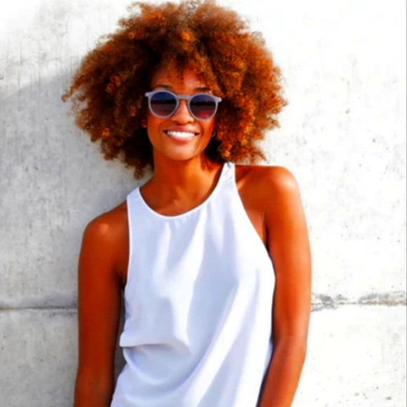 (S)🌺Aritzia Wilfred Free🌺 Sevres Zippered Back Lilac Blouse Ptp 17.5"×L29" - Picture 2 of 9